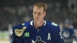 Top 50 Trade Targets: Tyler Myers warming to deal? (featured). Photo by Simon Fearn-Imagn Images