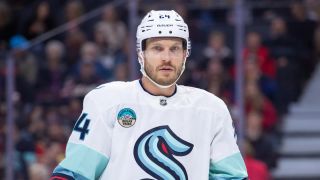 Top 50 Trade Targets: Seattle Kraken take UFAs off market (featured). Photo by Marc DesRosiers-Imagn Images