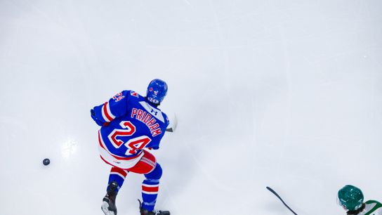 Lightning Acquire Rights to Jack Pridham From Blackhawks for 2027 Third-Round Pick (featured). Photo by Steve Dunsmoor