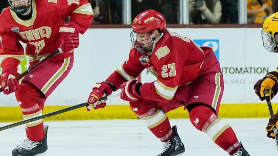 Hughes, Plante and Pohlkamp Named 2026 Hobey Baker Hat Trick Finalists (featured)