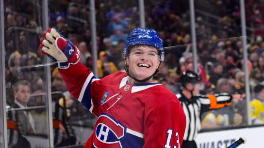 Montreal Canadiens Forward Cole Caufield Captures Lady Byng Trophy (featured). Photo by  Bob DeChiara-Imagn Images