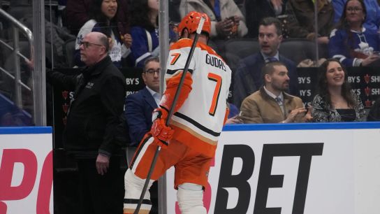 Ducks' Radko Gudas Suspended 5 Games For Hit On Auston Matthews (featured)