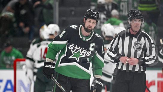 Stars’ Jamie Benn Fined for Cross-Check on Wild’s Ryan Hartman (featured)